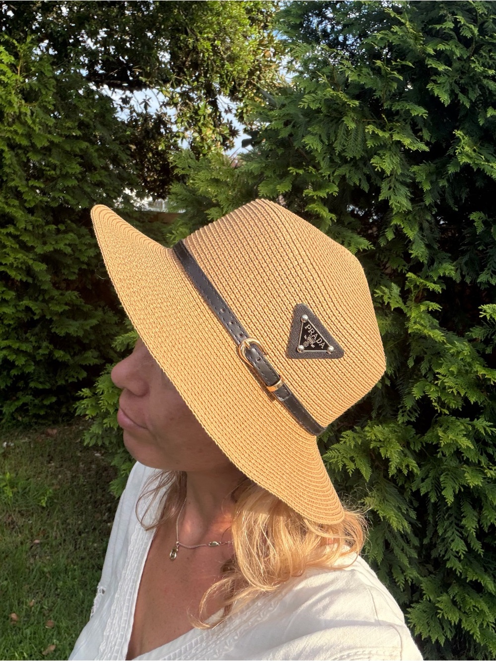 🤎Beautiful Trend Hat
• Beauty Hat Y
Tan Monogram Sun Hat size M🤎 - Picture 5 of 7